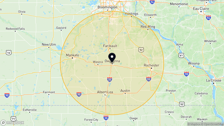 Service coverage: Owatonna, MN — shipped nationwide from PLC Department (Texas-based)