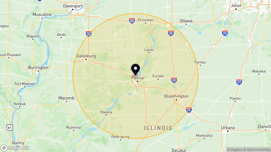 Service coverage: Peoria, IL — shipped nationwide from PLC Department (Texas-based)