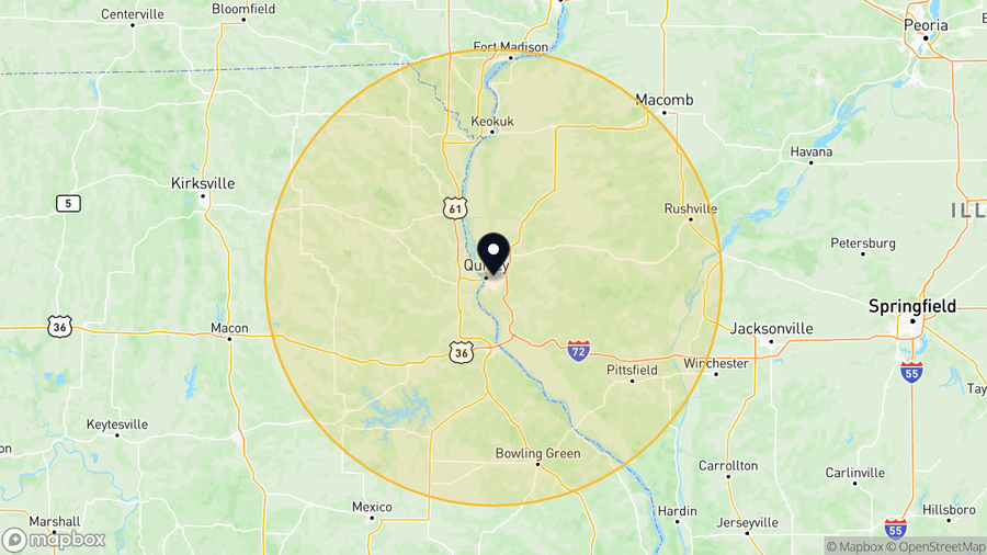 Service coverage: Quincy, IL — shipped nationwide from PLC Department (Texas-based)