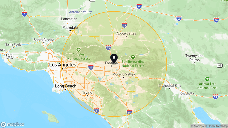 Service coverage: Rialto, CA — shipped nationwide from PLC Department (Texas-based)