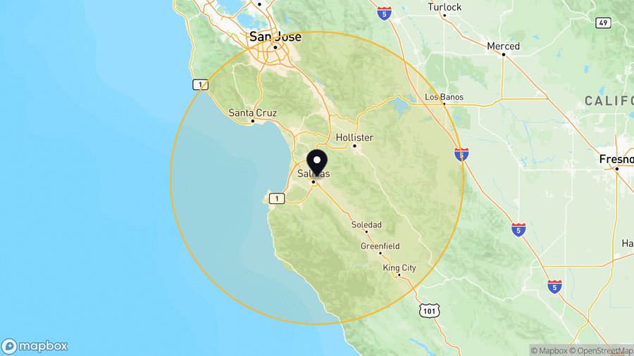 Service coverage: Salinas, CA — shipped nationwide from PLC Department (Texas-based)