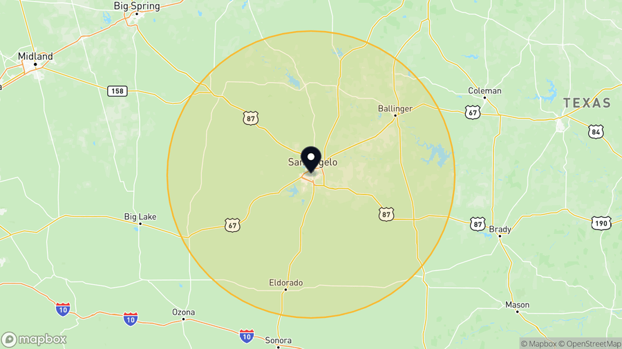 Service coverage: San Angelo, TX — shipped nationwide from PLC Department (Texas-based)
