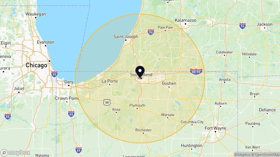 Service coverage: South Bend, IN — shipped nationwide from PLC Department (Texas-based)