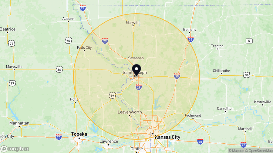 Service coverage: St. Joseph, MO — shipped nationwide from PLC Department (Texas-based)