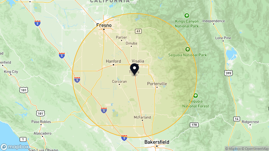 Service coverage: Tulare, CA — shipped nationwide from PLC Department (Texas-based)