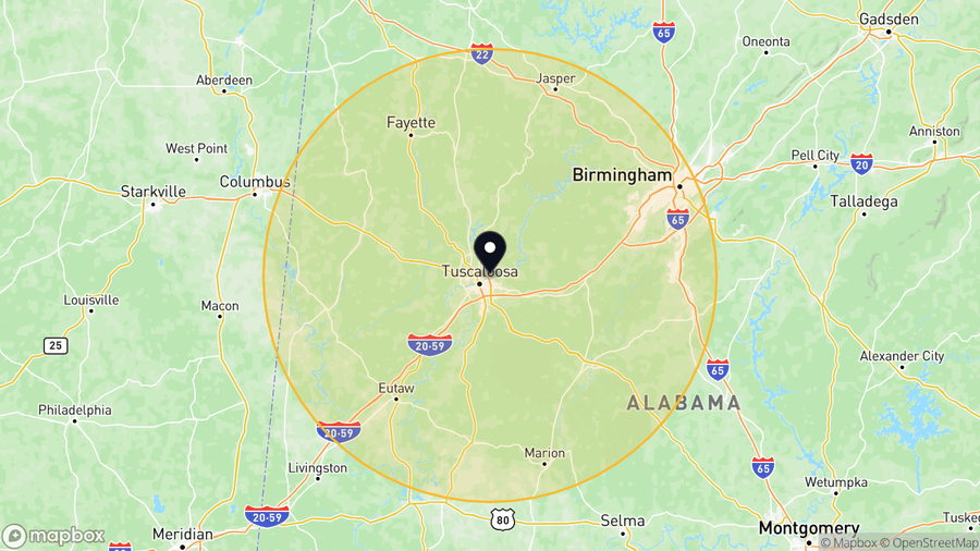 Service coverage: Tuscaloosa, AL — shipped nationwide from PLC Department (Texas-based)