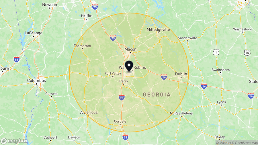 Service coverage: Warner Robins, GA — shipped nationwide from PLC Department (Texas-based)
