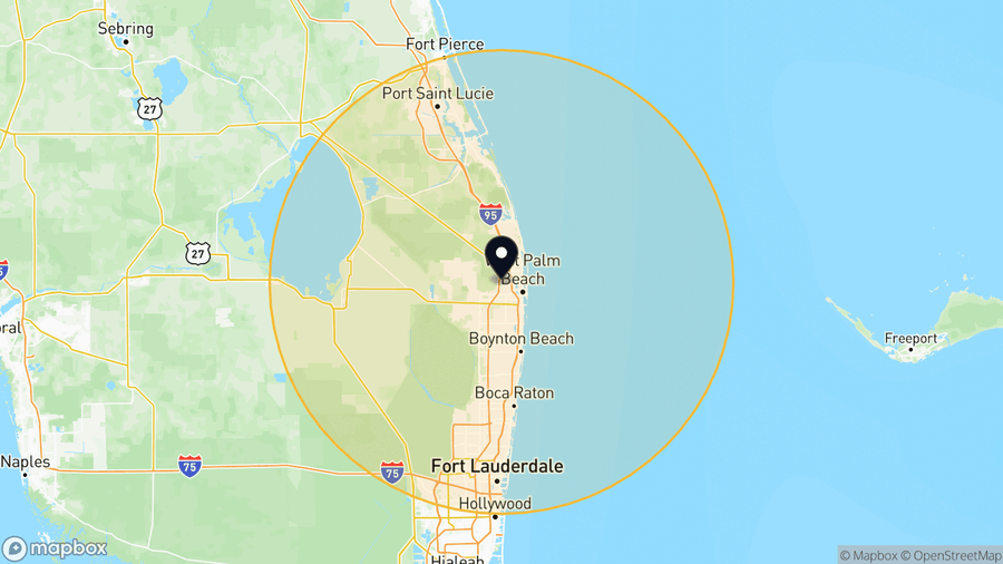 Service coverage: West Palm Beach, FL — shipped nationwide from PLC Department (Texas-based)
