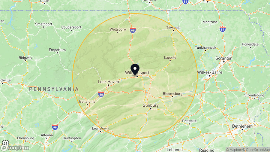 Service coverage: Williamsport, PA — shipped nationwide from PLC Department (Texas-based)