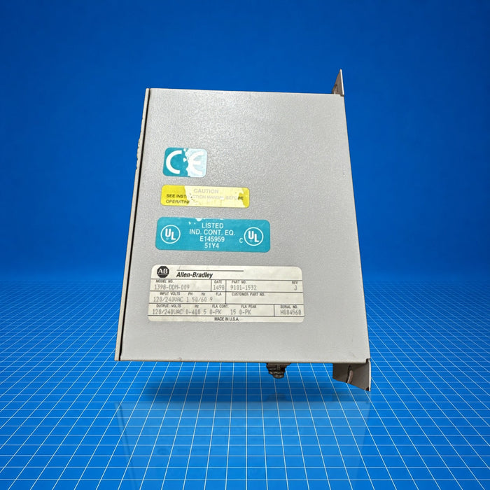 1398-DDM-009 Allen Bradley industrial automation part - unit detail