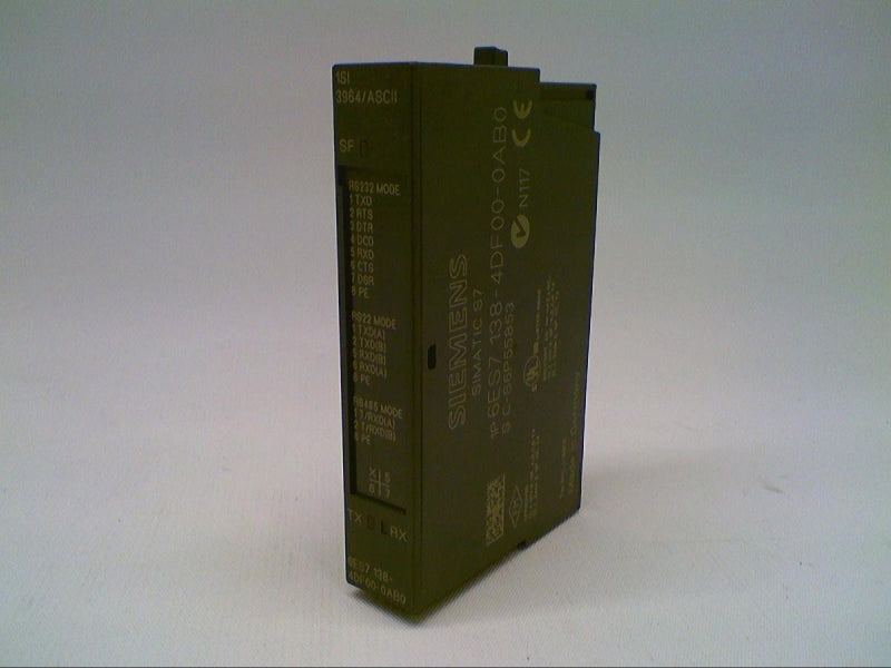 6ES7138-4DF00-0AB0 Siemens