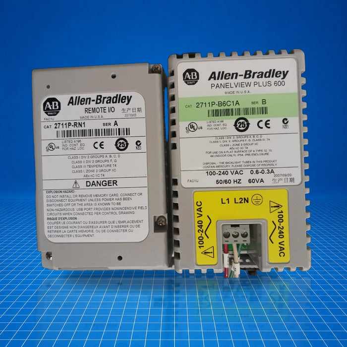 2711P-RN1 Allen Bradley industrial automation part - tested surplus unit