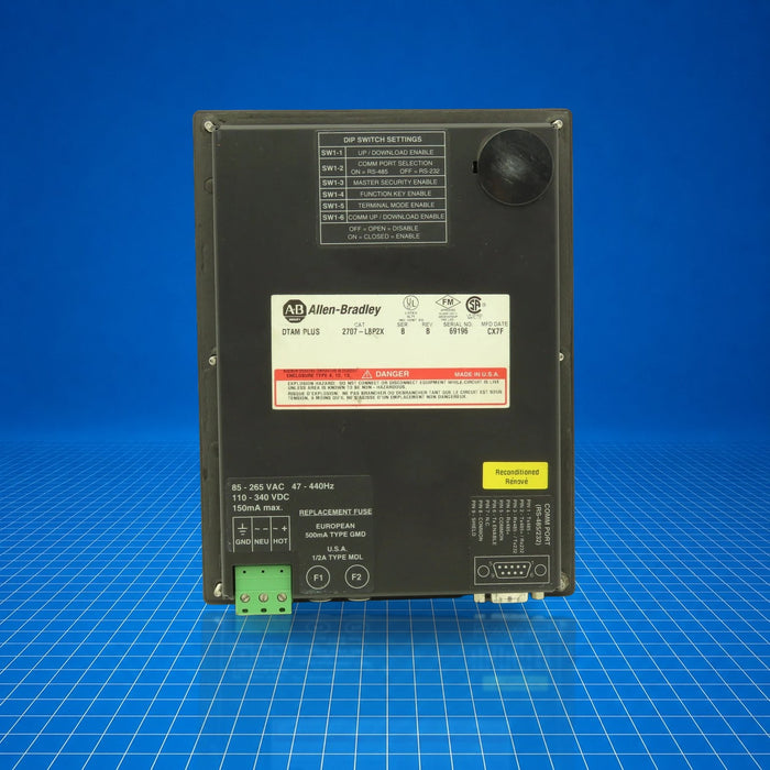 2707-L8P2 Allen Bradley industrial automation part