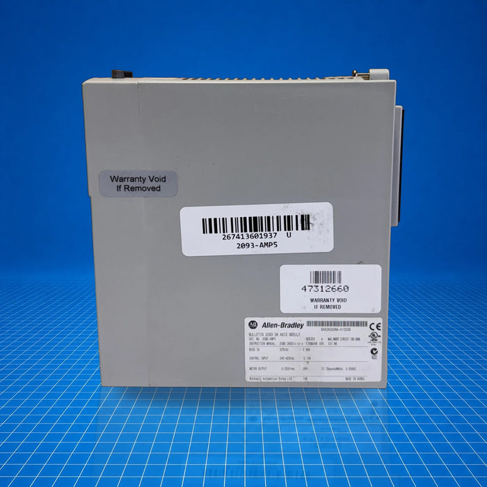 2093-AMP5 Allen Bradley industrial automation part - unit detail