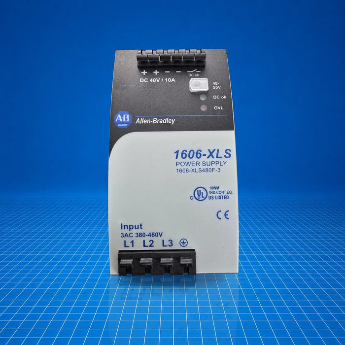 1606-XLS480F Allen Bradley Power Supply - product view