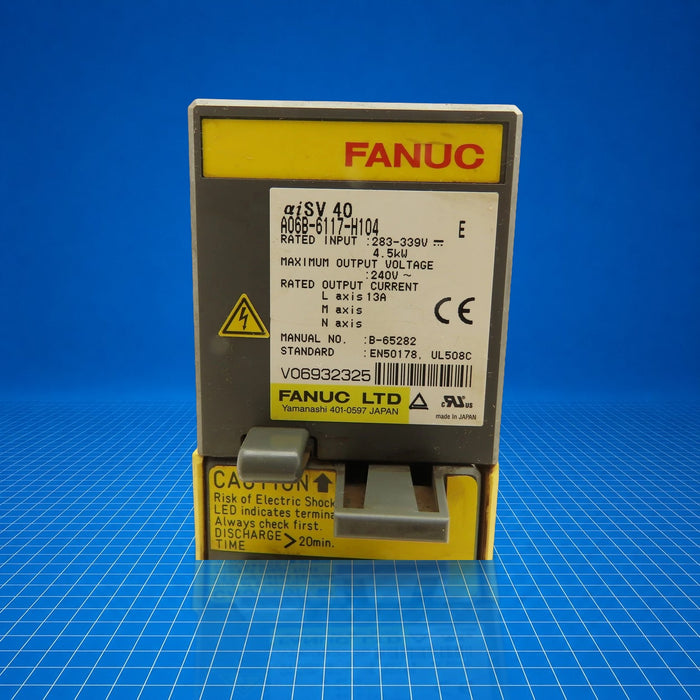 A06B-6117-H104 GE Fanuc industrial automation part - product view