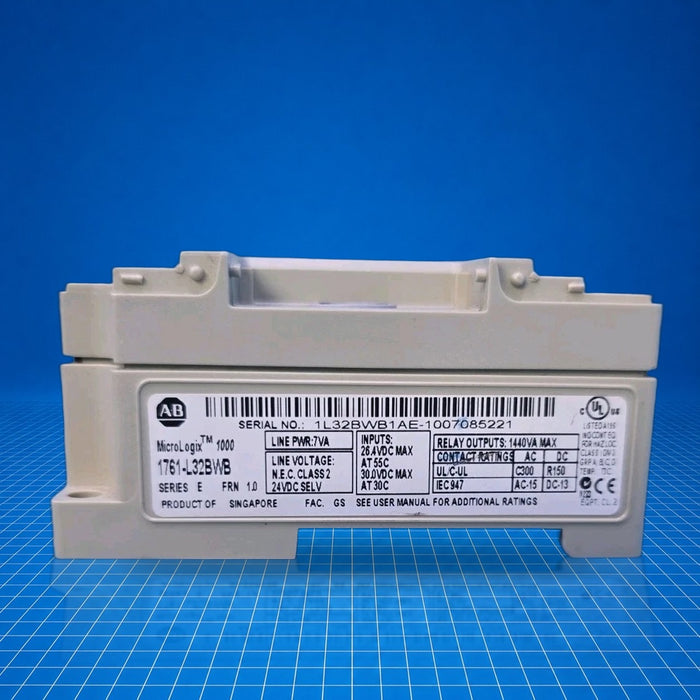1761-L32BWB Allen Bradley industrial automation part - product view