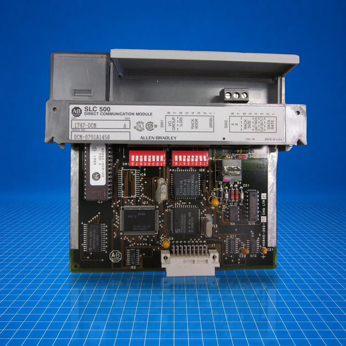 1747-DCM Allen Bradley industrial automation part - product view
