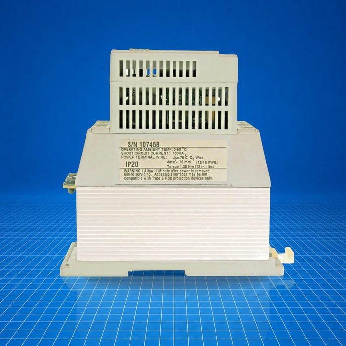 160-BA02NPS1 Allen Bradley industrial automation part - part number label view