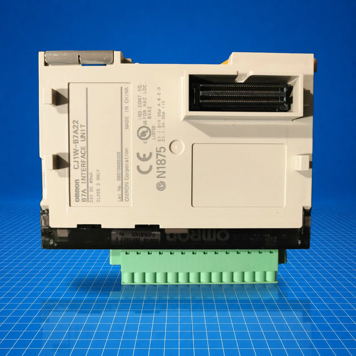 CJ1WB7A22 Omron industrial automation part - product view