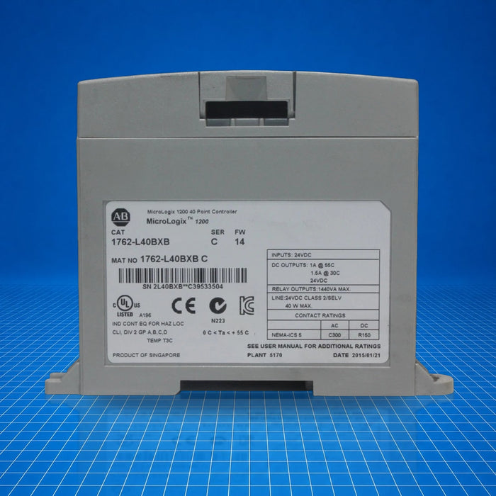 1762-L40BXB Allen Bradley PLC