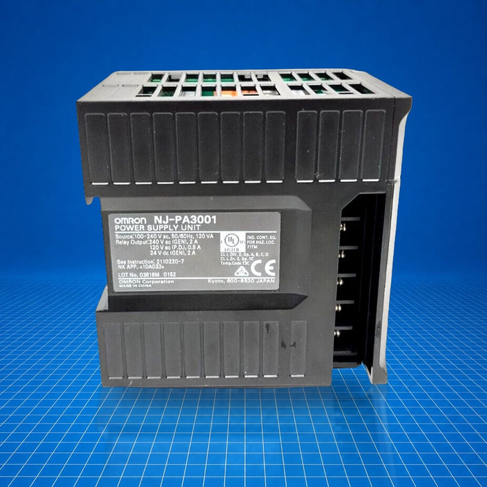 NJ-PA3001 Omron industrial automation part - unit detail
