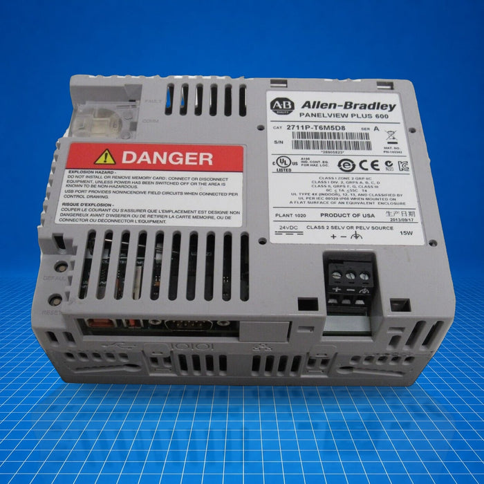 2711P-T6M5D8 Allen Bradley industrial automation part - tested surplus unit
