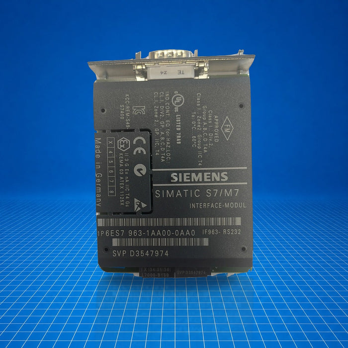 6ES7963-1AA00-0AA0 Siemens