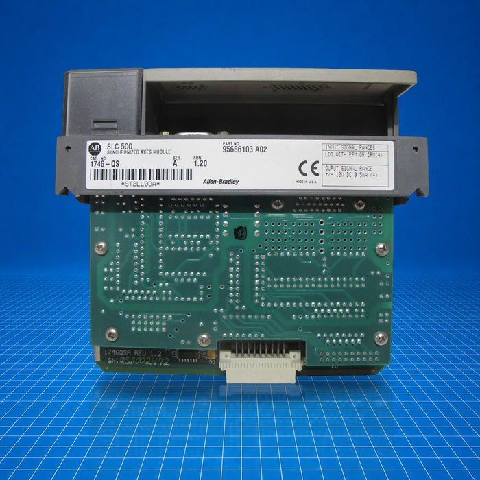 1746-QS Allen Bradley industrial automation part - part number label view