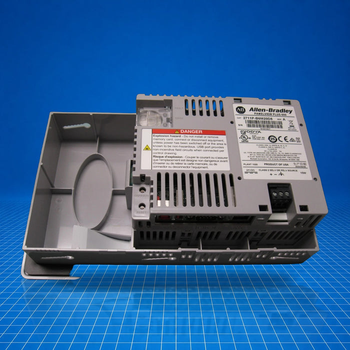 2711P-B6M20D8 Allen Bradley industrial automation part - part number label view