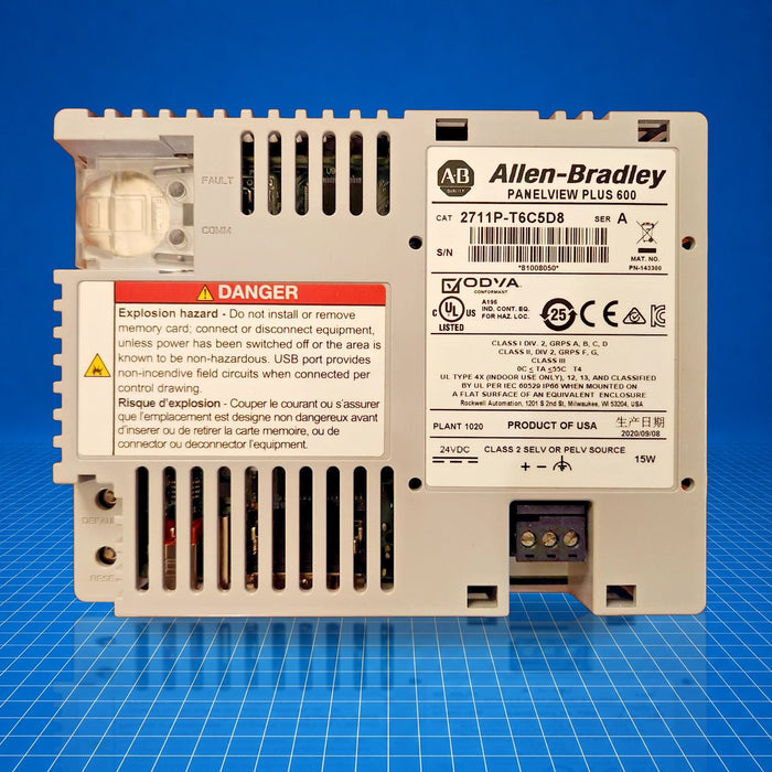 2711P-T6C5D8 Allen Bradley industrial automation part - unit detail