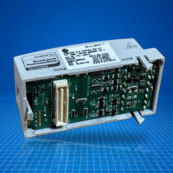 2080-IQ4OB4 Allen Bradley industrial automation part - part number label view