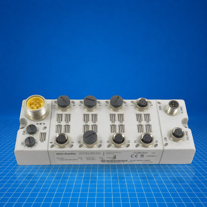 1732D-OB16M12M12 Allen Bradley Distributed IO - unit detail