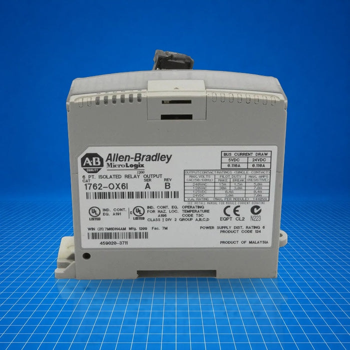 1762-OX6I Allen Bradley PLC - tested surplus unit