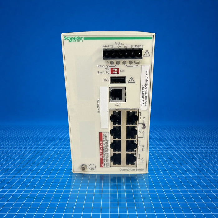 TCSESM083F23F0 Schneider Electric - part number label view