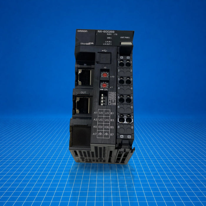 NX-ECC203 Omron industrial automation part - tested surplus unit
