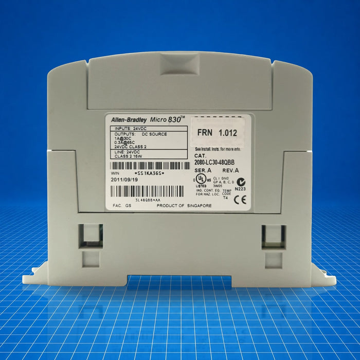 2080-LC30-48QBB Allen Bradley industrial automation part - unit detail