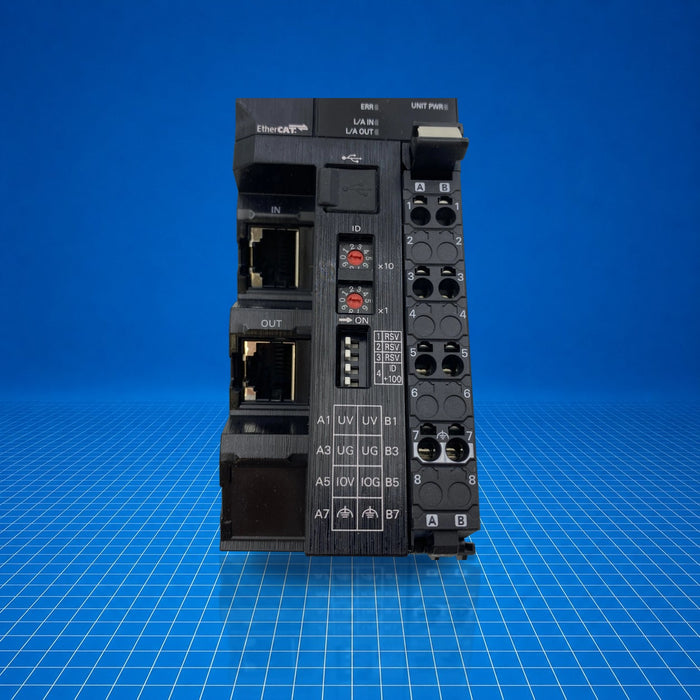 NX-ECC203 Omron industrial automation part - tested surplus unit