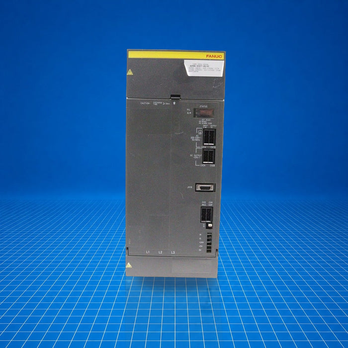 A06B-6087-H130 GE Fanuc industrial automation part - part number label view