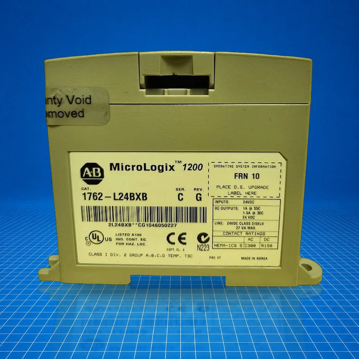 1762-L24BXB Allen Bradley PLC - tested surplus unit