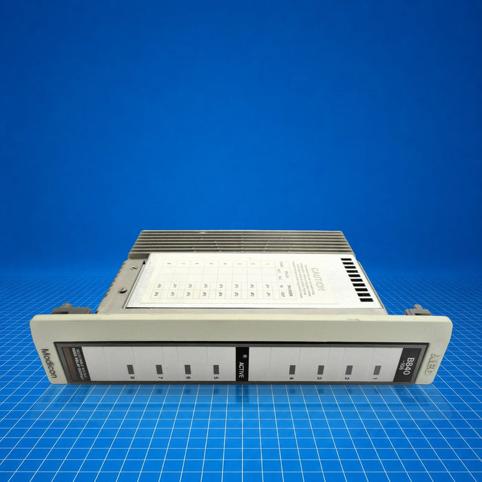AS-B840-108 Schneider industrial automation part - part number label view