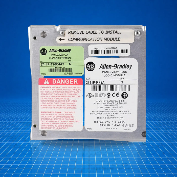 2711P-T10C4A2 Allen Bradley industrial automation part - product view